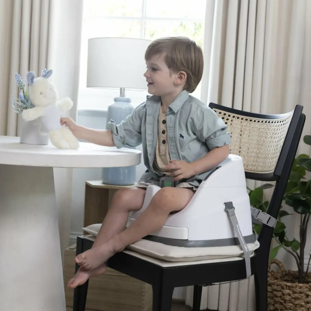 Ingenuity Rehausseur de chaise 2 en 1 Bleu nuit