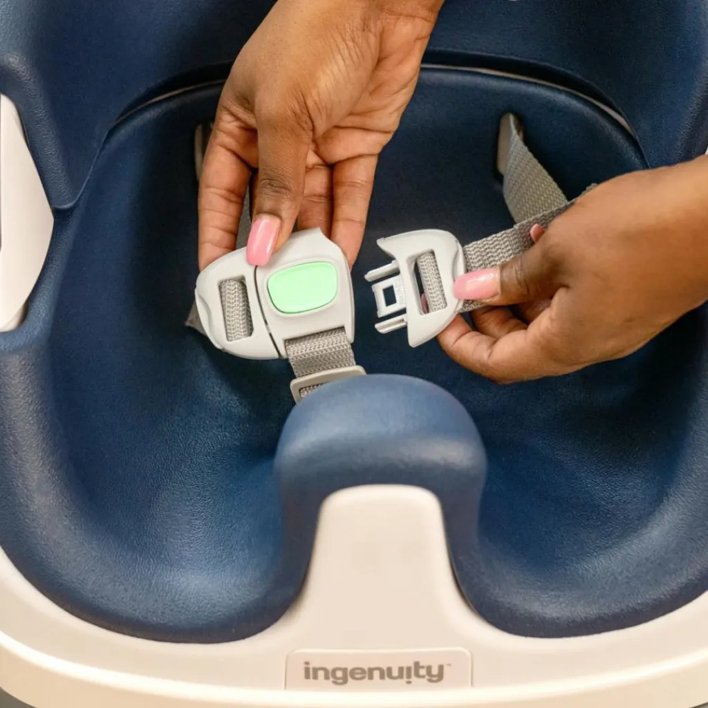 Ingenuity Rehausseur de chaise 2 en 1 Bleu nuit