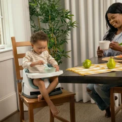 Ingenuity Rehausseur de chaise 2 en 1 Vert d'eau
