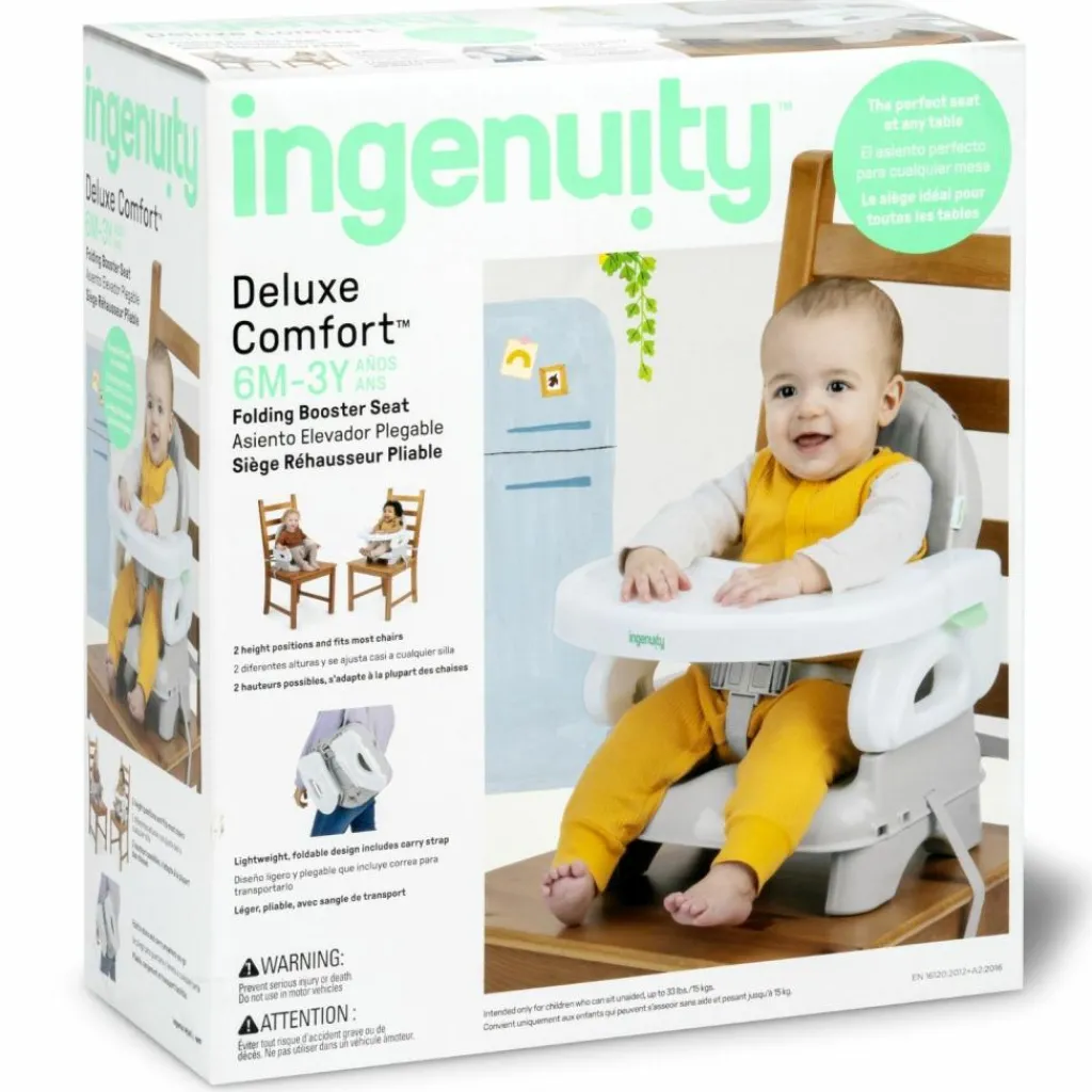 Discount Rehausseur de chaise Deluxe Comfort Grey Réhausseur / Siège Nomade