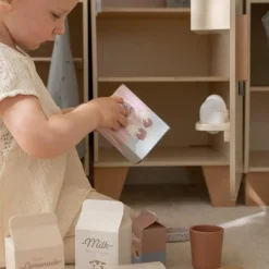 New Réfrigérateur en bois Enfant Cuisine Enfant