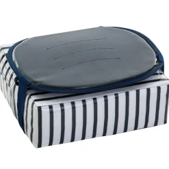 Réhausseur Easy up rayures bleues Réhausseur / Siège Nomade