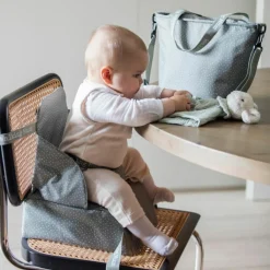 Walking Mum Réhausseur transportable à pois Poppy Mousse