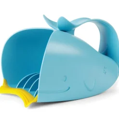 Skip Hop Rince-tête baleine Moby bleu et jaune
