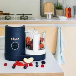 Béaba Robot cuiseur Babycook Neo bleu nuit et rose