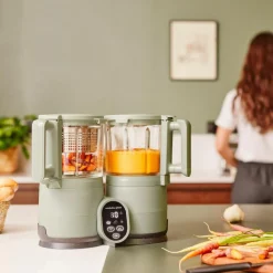 Sale Robot cuiseur Nutribaby Glass Celadon Green Robot Cuiseur