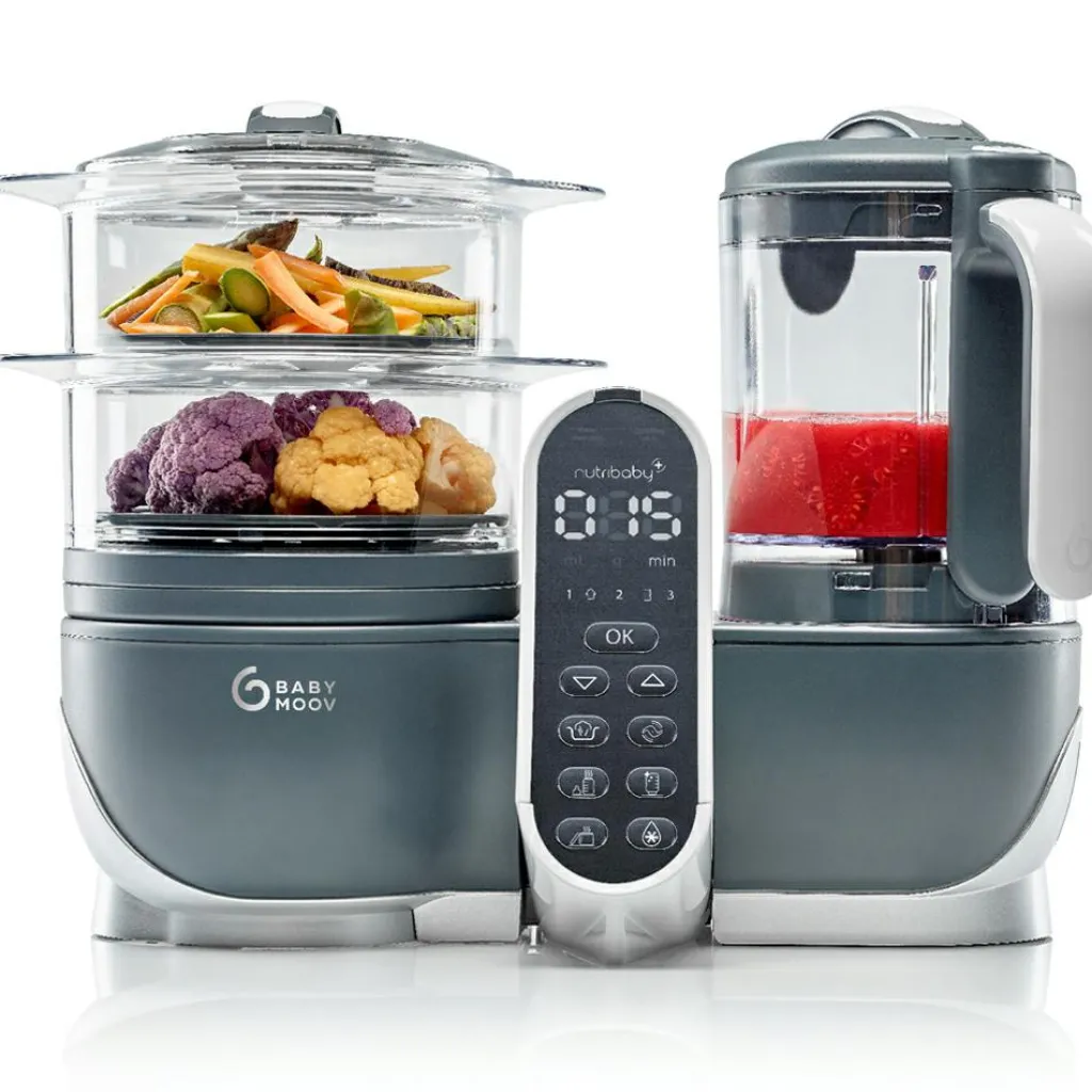 Babymoov Robot cuiseur Nutribaby(+) Industrial grey