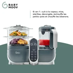 Babymoov Robot cuiseur Nutribaby(+) Industrial grey