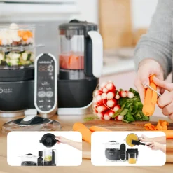 Babymoov Robot cuiseur Nutribaby(+) Industrial grey