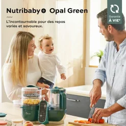 Outlet Robot cuiseur Nutribaby+ Opal Green Robot Cuiseur