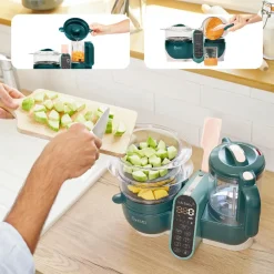 Outlet Robot cuiseur Nutribaby+ Opal Green Robot Cuiseur