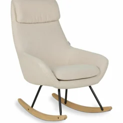 Sale Rocking chair Adulte Nordi Sheep Beige Fauteuil / Pouf
