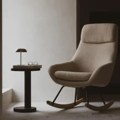 Sale Rocking chair Adulte Nordi Sheep Beige Fauteuil / Pouf