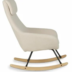 Sale Rocking chair Adulte Nordi Sheep Beige Fauteuil / Pouf