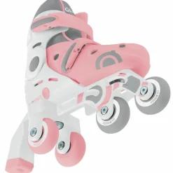 Globber Rollers Learning Skate évolutif 2 en 1 Pastel Rose (pointure 30-33)
