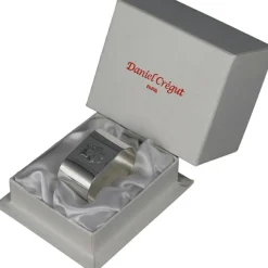 Sale Rond de serviette Lien Ourson personnalisable (métal argenté) Rond De Serviette