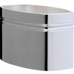 Hot Rond de serviette Lien ''Une Gorge'' personnalisable (métal argenté) dans son coffret Rond De Serviette