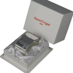 Hot Rond de serviette Lien ''Une Gorge'' personnalisable (métal argenté) dans son coffret Rond De Serviette