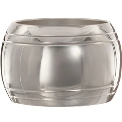 Best Rond de serviette Tonneau Filet personnalisable (métal argenté) dans son coffret Rond De Serviette