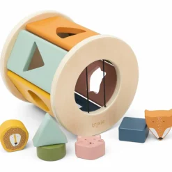 Rouleau à formes en bois Jouet À Encastrer