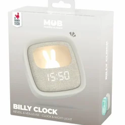 Clearance Réveil 2 en 1 Billy Clock Grey Réveil
