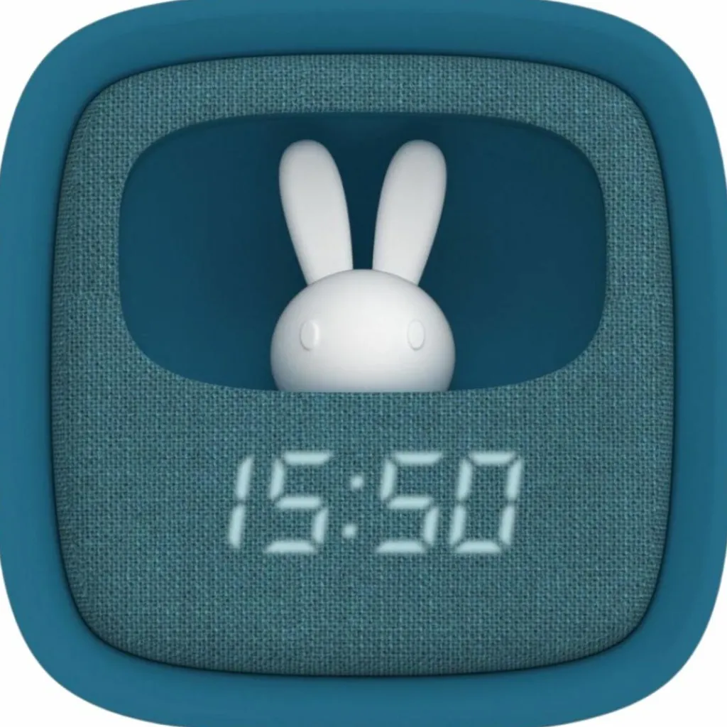 New Réveil 2 en 1 Billy Clock Night Blue Réveil
