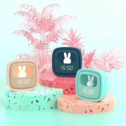 New Réveil 2 en 1 Billy Clock Night Blue Réveil