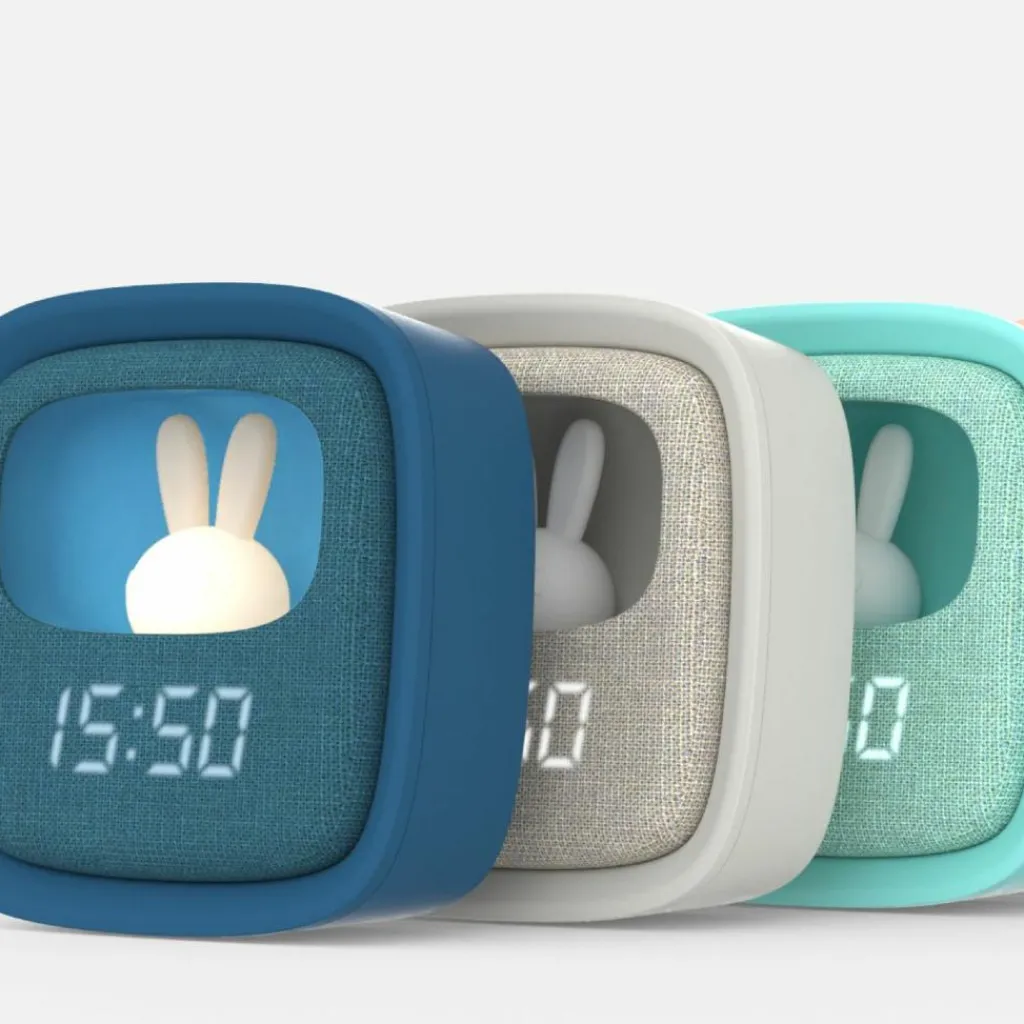 New Réveil 2 en 1 Billy Clock Night Blue Réveil