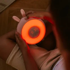 Mary's Réveil 2 en 1 Lapin Rose