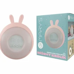 Mary's Réveil 2 en 1 Lapin Rose