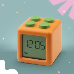 Sale Réveil Block Orange Réveil