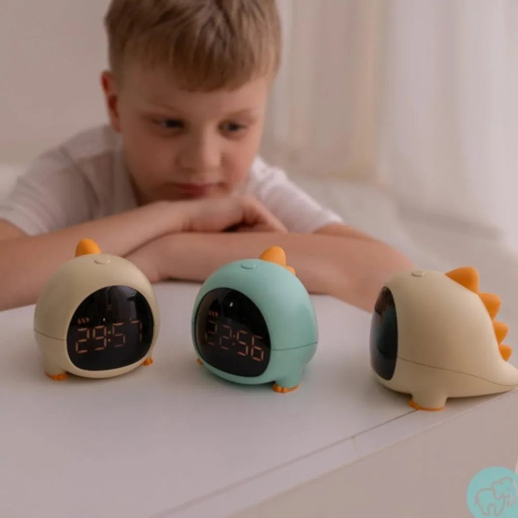 Réveil Dino Jaune Réveil