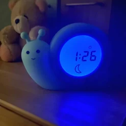 New Réveil éducatif escargot Simon vert Réveil