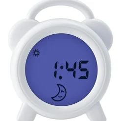 Alecto Réveil éducatif et veilleuse sleeptrainer blanc