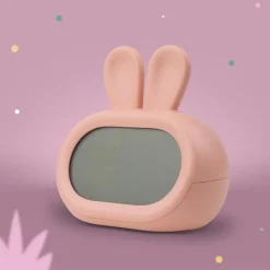 New Réveil Lapin Rose Réveil