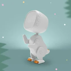 Mary's Réveil Robot Dinosaure Blanc