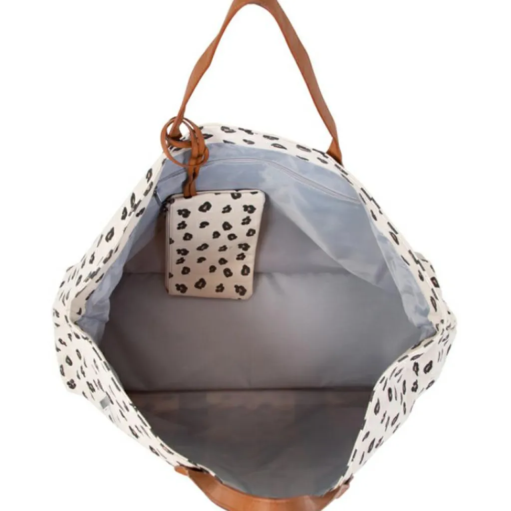 Childhome Sac à anses Family bag léopard