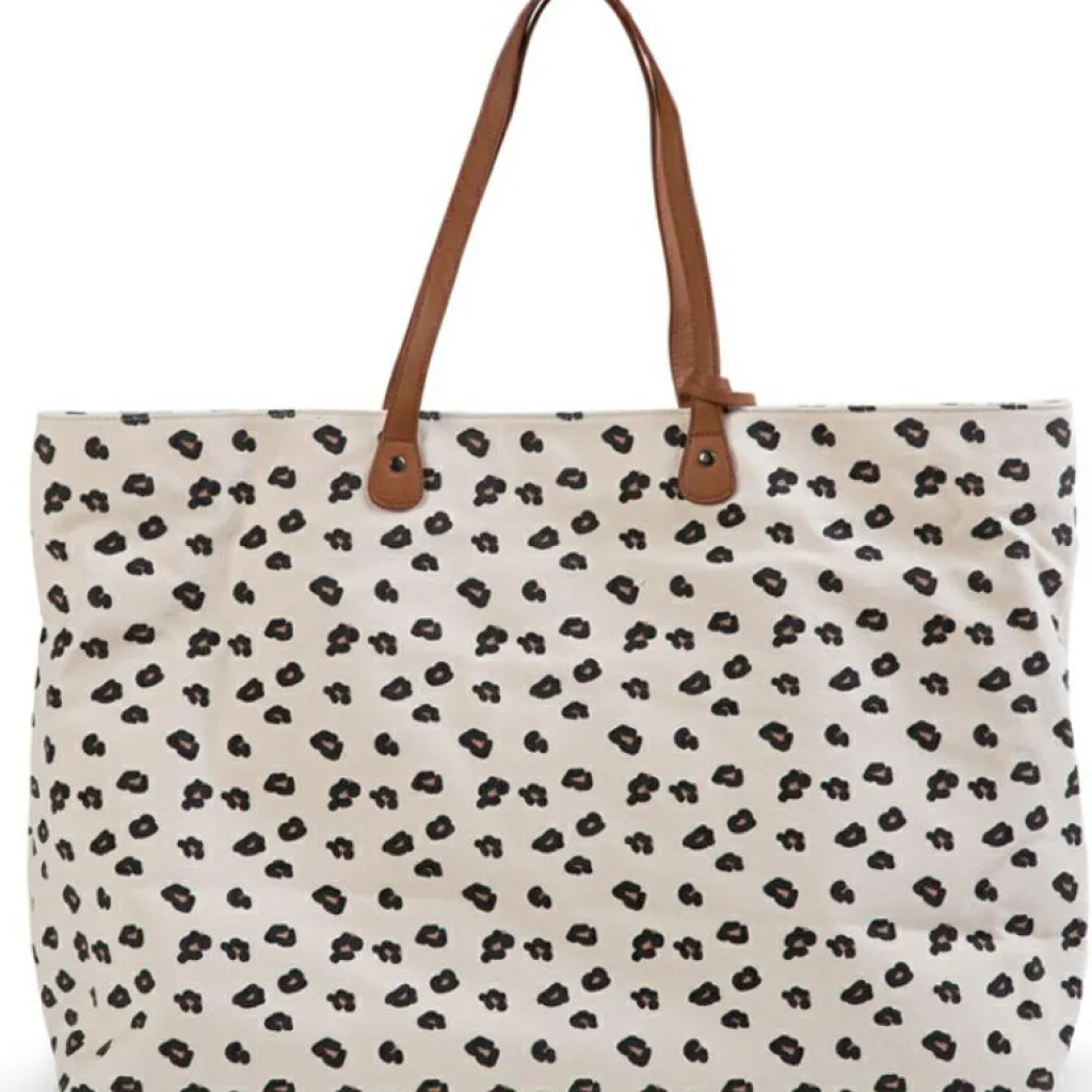 Childhome Sac à anses Family bag léopard