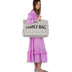 Childhome Sac à anses Family bag léopard