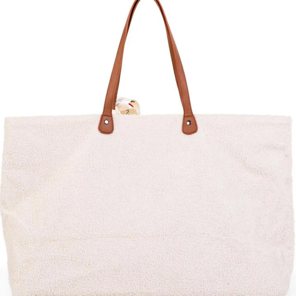 Clearance Sac à anses Family bag Teddy écru Sac À Langer À Anses