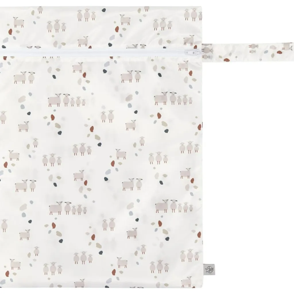 Lässig Sac à couches imperméable Tiny Farmer pois et mouton