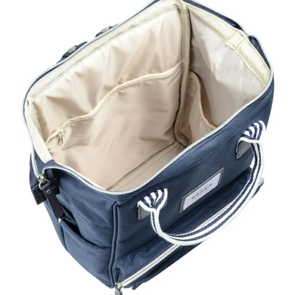 Discount Sac à dos à langer Wellington bleu marine Sac À Dos À Langer