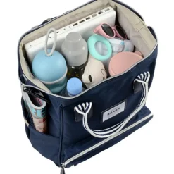 Discount Sac à dos à langer Wellington bleu marine Sac À Dos À Langer