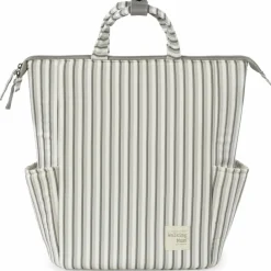 Walking Mum Sac à dos à langer Botton Rayures