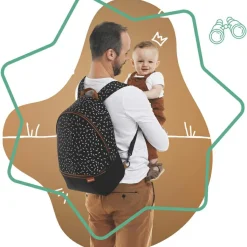 Badabulle Sac à dos à langer Casual and Go