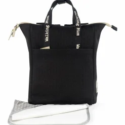 Clearance Sac à dos à langer Eco Mum Black Sac À Dos À Langer