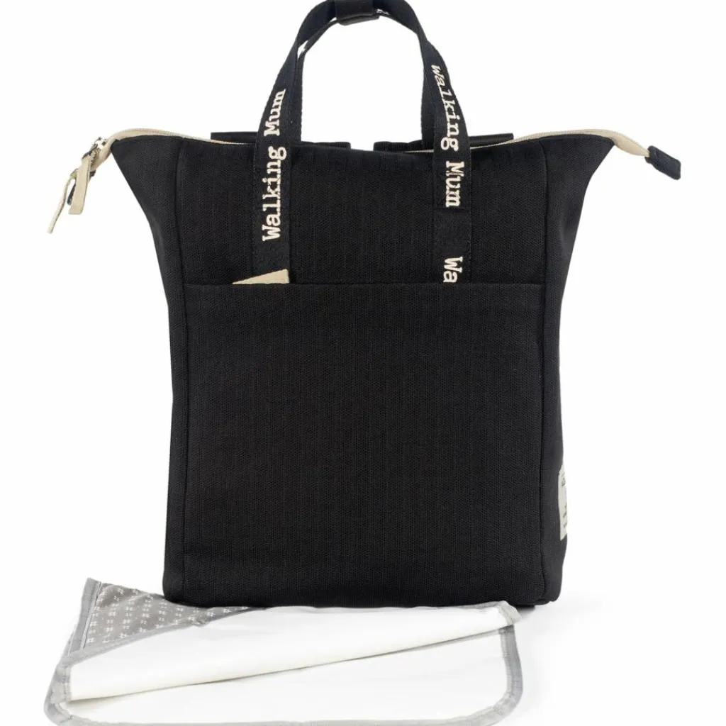Clearance Sac à dos à langer Eco Mum Black Sac À Dos À Langer