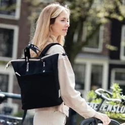 Clearance Sac à dos à langer Eco Mum Black Sac À Dos À Langer