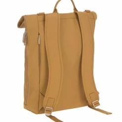 Lässig Sac à dos à langer en polyester recyclé Green label Rolltop curry