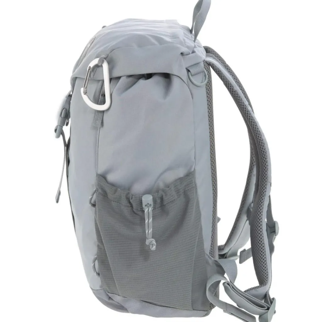 Lässig Sac à dos à langer en polyester recyclé gris Outdoor Green Label